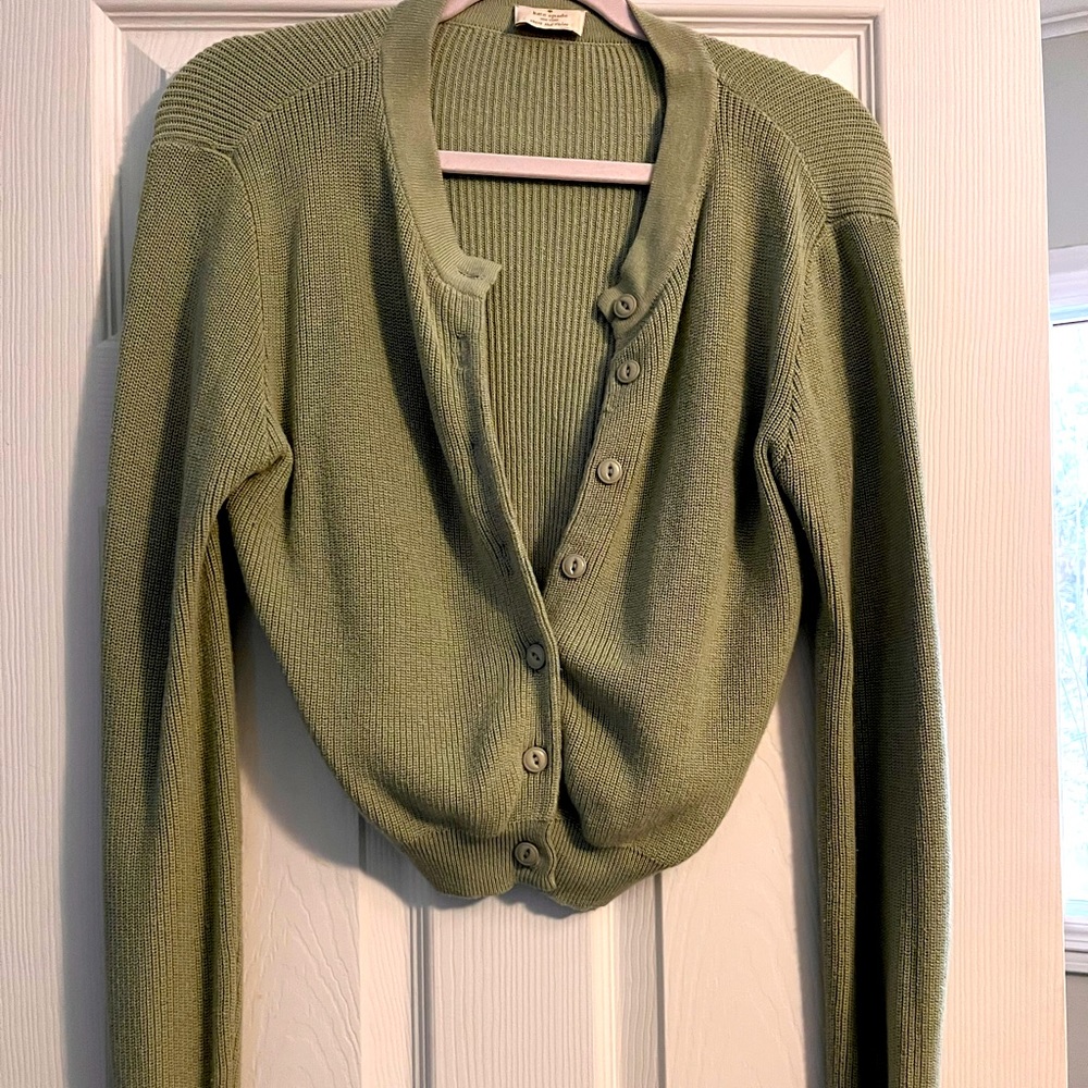 Olive green Kate Spade sweater